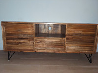 NEW Mid-century modern TV stand / media console - solid wood