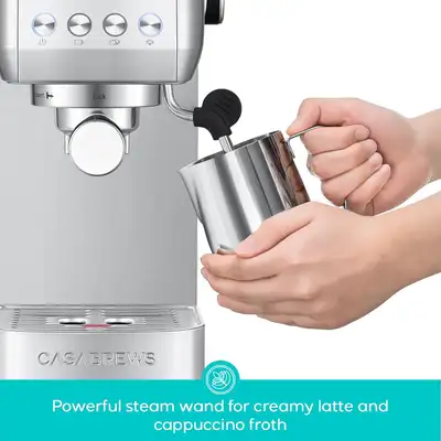 Condition - Like new Brew professional-grade espresso at home with the CASABREWS 20-Bar Professional...