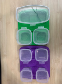 Baby cubes for freezing baby food
