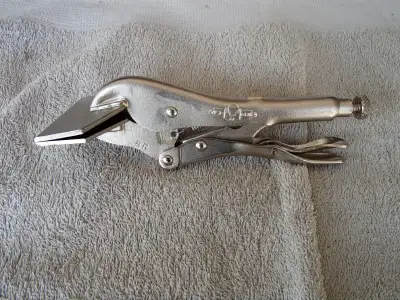 Vice Grip Flat Nosed Vise Clamp 8R  3" Wide Welding Clamp/Pliers, View more