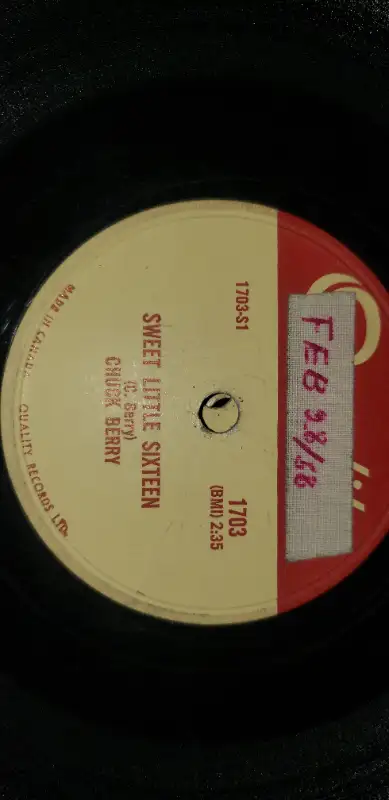 Chuck berry reelin and rockin 10" shellac single, View more