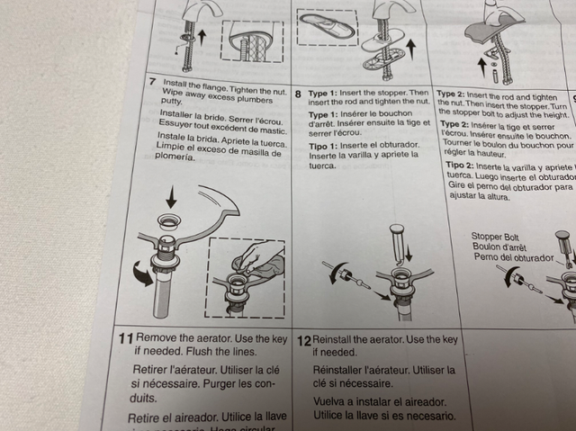 Drain du fond de lavabo (Kohler) in Plumbing, Sinks, Toilets & Showers in Longueuil / South Shore - Image 7