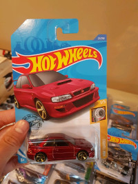 2020 Hot wheels 1998 Subaru Impreza 22B STi Version red