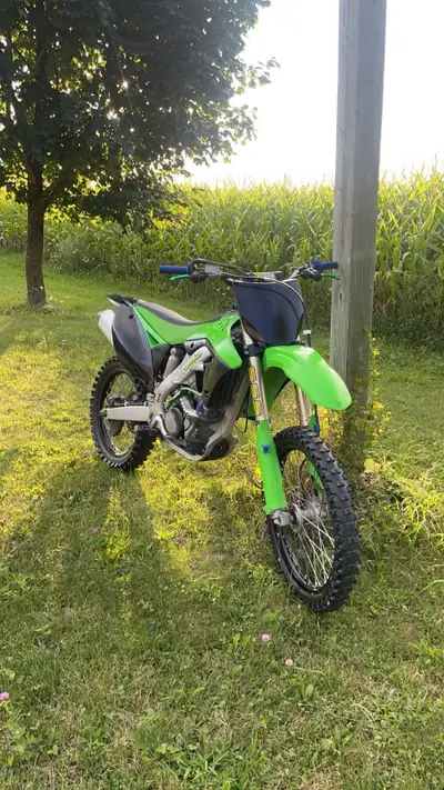 I am selling my Kawasaki Kx250f, a high-performance dirt bike designed for motocross enthusiasts. Th...