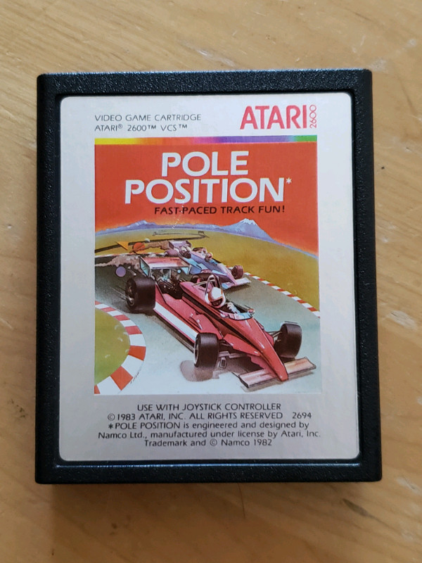 Atari 2600 Pole Position dans Consoles classiques  à Ville de Québec