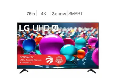 LG 75 UHD AI UA75 4K Smart TV (75UA7500ZUA ) 2025 -WINTER SALE!, View more