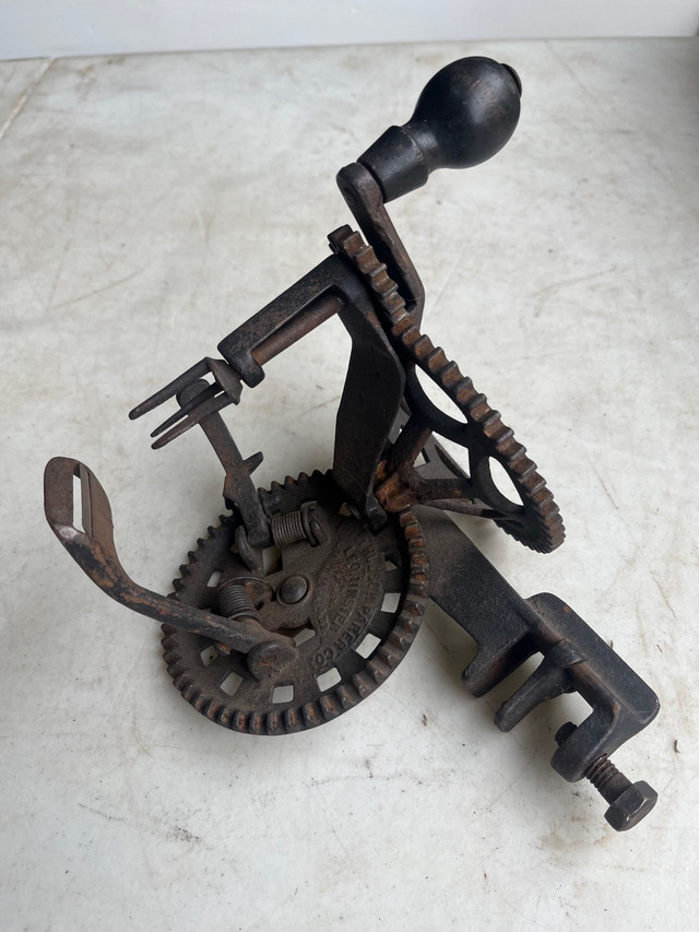 Early antique cast iron apple peeler 1882 in Arts & Collectibles in St. Catharines