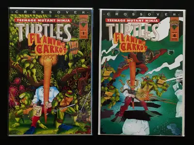 TMNT  FLAMING CARROT  1 - 4  (1993), View more