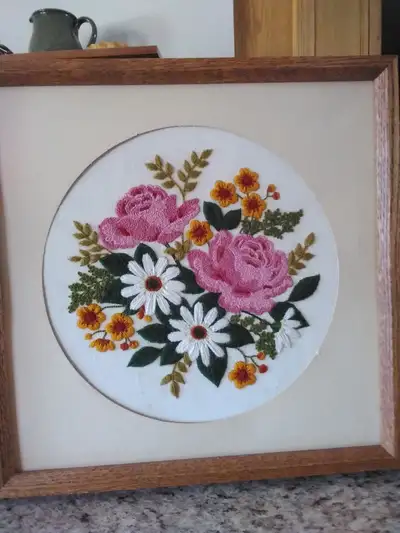 ART Rose Bouquet Needle Art, View more