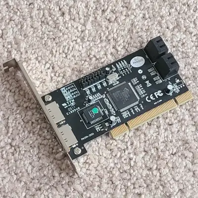 4-Port Internal SATA to External eSATA Controller Card, View more