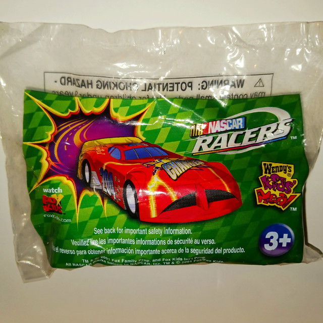 Free 2001 NASCAR Wendy's Kids Meal car with Hot Wheels purchase in Arts & Collectibles in Hamilton - Image 2