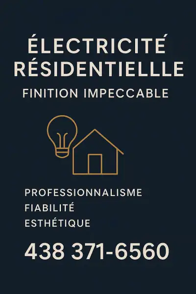 Installation et rénovation électrique avec soin et précision. Service personnalisé, estimation offer...