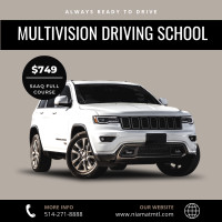 DRIVING LESSONS - multivision driving school