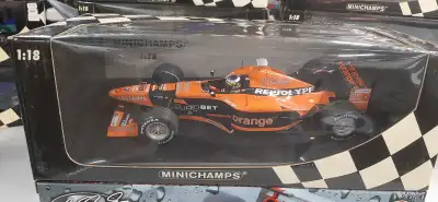 Diecast Arrows Supertec A 21 P. De la Rosa 2000 Minichamps 1/18 #180 000018 Autos de collection mini...