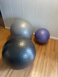 Exercise ball - sitting ball. Selection 