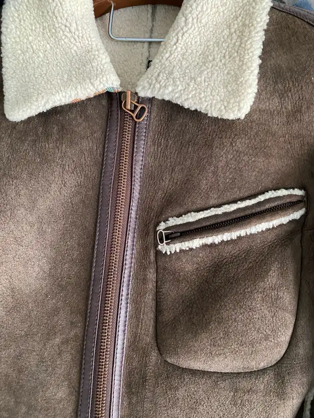 Hugo Boss aviator leather jacket men in Men's in City of Toronto - Image 2