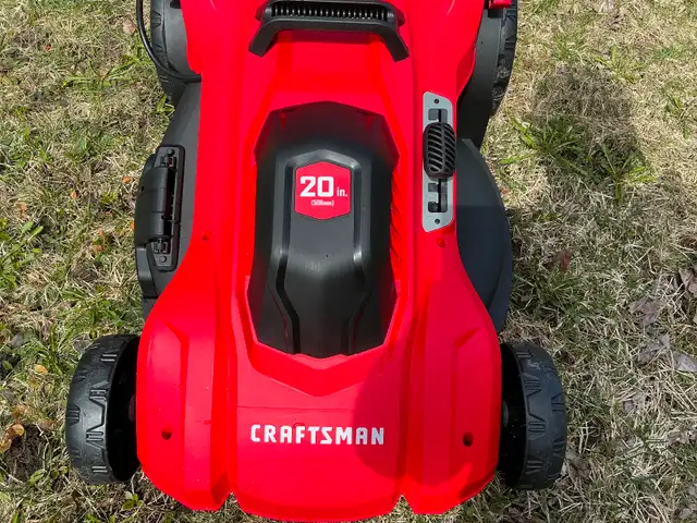 Tondeuse électrique Craftsman 20" , 13 ampères in Lawnmowers & Leaf Blowers in Sherbrooke - Image 3