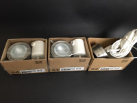 3 IKEA Grundtal Cabinet Puck Light Wired 