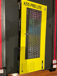 Corsair K55 PRO LITE RGB Wired Membrane Gaming Keyboard (5-Zone 