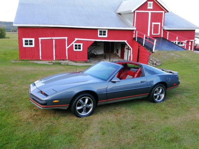 Pontiac Firebird 1987 moteur V6 2.8, manuelle 5 vitesse, T-Top dans Autos et camions  à Thetford Mines