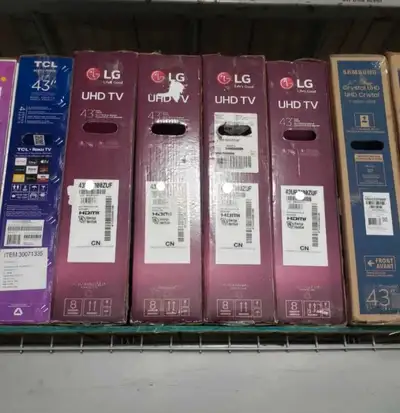 ON SALE 43" LG 4K WEBOS SMART TV. $260 or $280. READ AD, View more