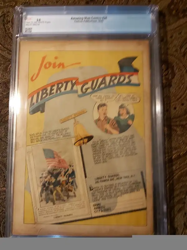 Amazing-Man Comics #24 CGC 2.0 in Comics & Graphic Novels in City of Toronto - Image 4
