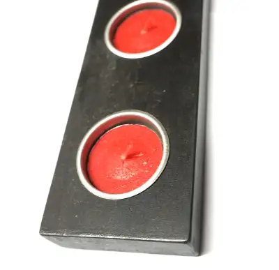 BRAND NEW, Never Used, Tealight candle holder and 7 candles, View more