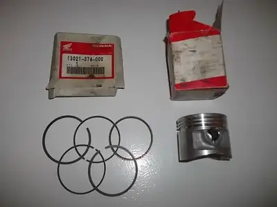 For Sale: NEW OLD STOCK... First Over Piston and Rings... Part # Piston 13102-374-000 ... Part# Ring...
