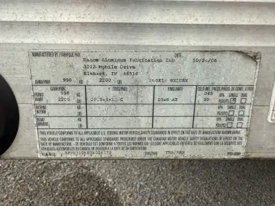 Double enclosed snowmobile trailer. Great condition. 8’ wide by 10’ long. All aluminum Price is firm