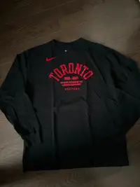 Nike Black Toronto Raptors 75th Anniversary Longsleeve - Medium