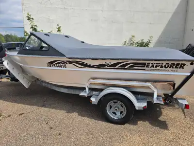 2009 Explorer 186 Jet Boat -Ultra Clean -238hrs -Dead rise 8° -Indmar 5.7L MPFI Marine Engine -Ameri...