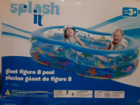 Giant Figure 8 Pool for Kids