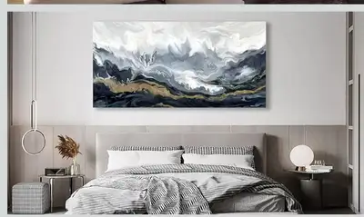 New Modern Abstract Canvas Wall Art 2ft x 4ft, View more