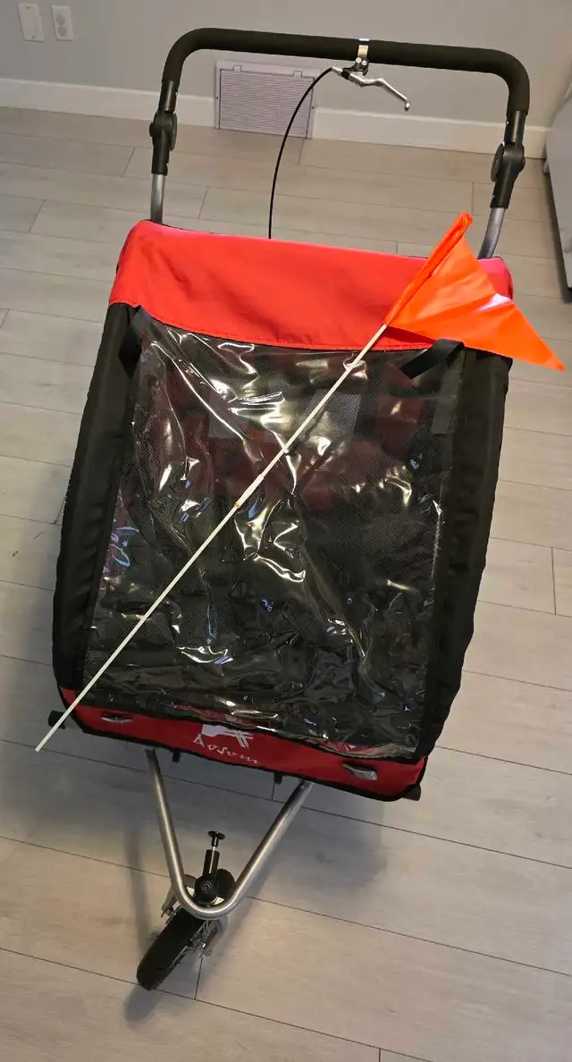 3 in 1 Aosom Double Seat Bike Trailer in Kids in Edmonton - Image 9