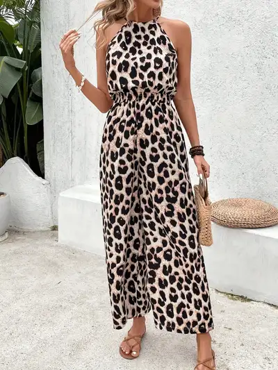 NEW Women Leopard Jumpsuit. s.XXL. Pick up in Nepean, View more