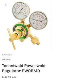 Powerweld PWORMD Medium Duty Oxygen Regulator