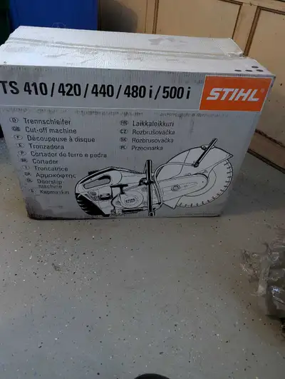 I'm offering a new Stihl TS 420 Quick Cut concrete saw, still sealed in its original packaging. This...