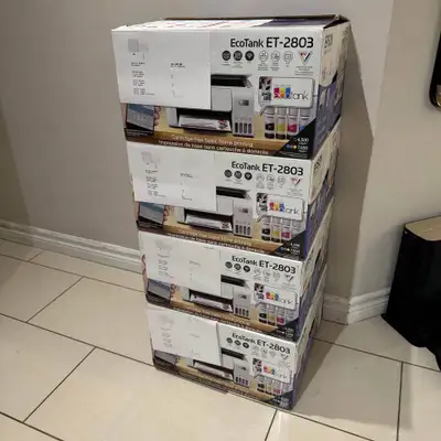 Epson Ecotank Wireless Color Inkjet Printers ET2803, View more