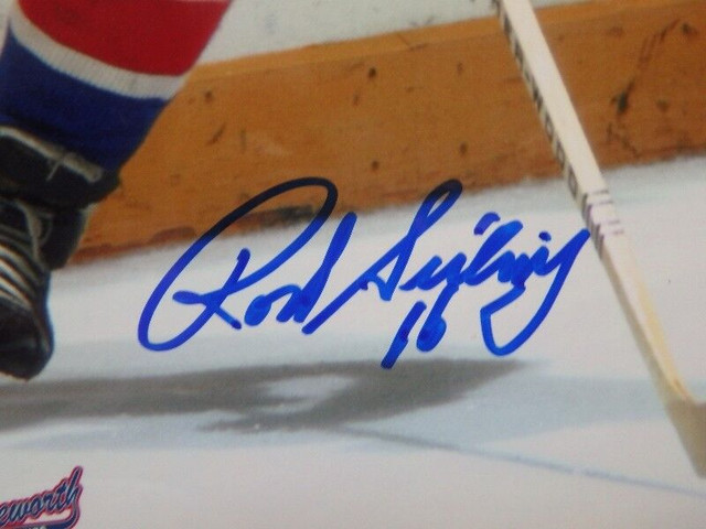 ROD SEILING New York Rangers Signed 8 x10 Photo With COA in Arts & Collectibles in Dartmouth - Image 2