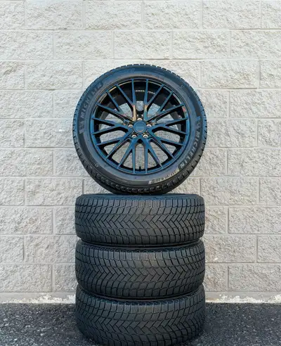 Winter / Snow Michelin X-Ice Snow SUV 20" Tires And Alkatec *Italian Engineering* RWC 1009 20 Inch G...