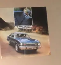 Ford Maverick Auto Brochures for Sale