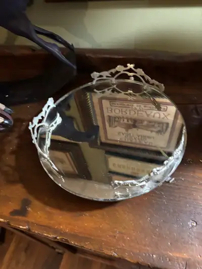 Vintage Mirrored Tray, View more
