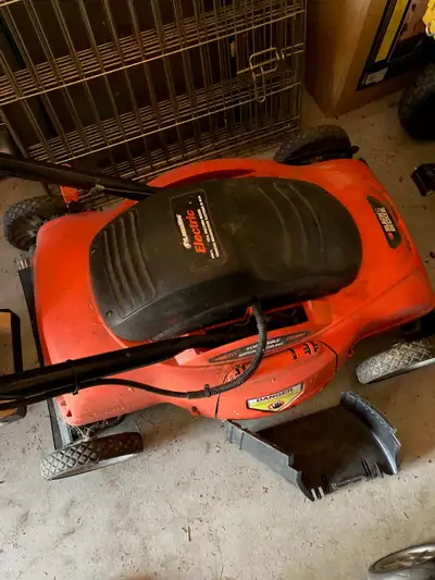 Blak &  Decker electric  lawn  mower, View more