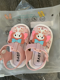 Brand new baby girl sandals 