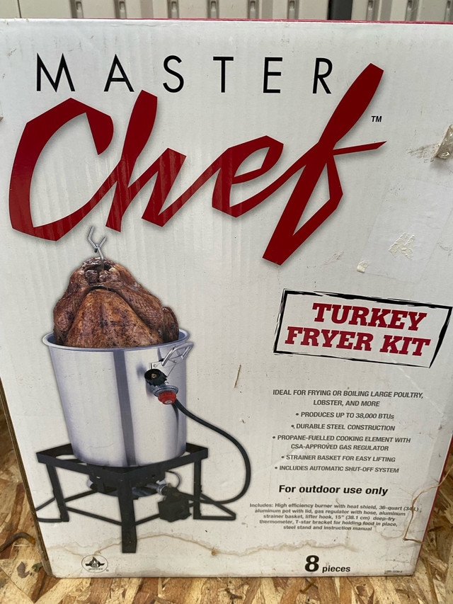 Turkey fryer kit in BBQs & Outdoor Cooking in St. Albert