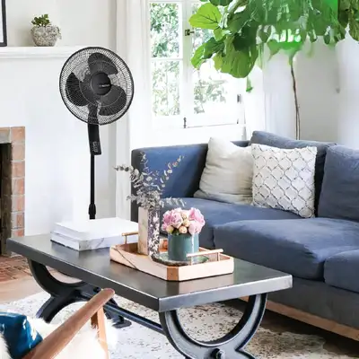Fan - Lasko 16" Pedestal Fan with Remote, Timer, Adjustable Heig, View more