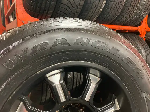 275/65R18 *6x135/6x139.7*USED ALL SEASON WHEELS GOODYEAR ~60-85% in Tires & Rims in City of Toronto - Image 4