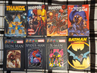 Lot de 8 comic books en français - bd bandes dessinées comics