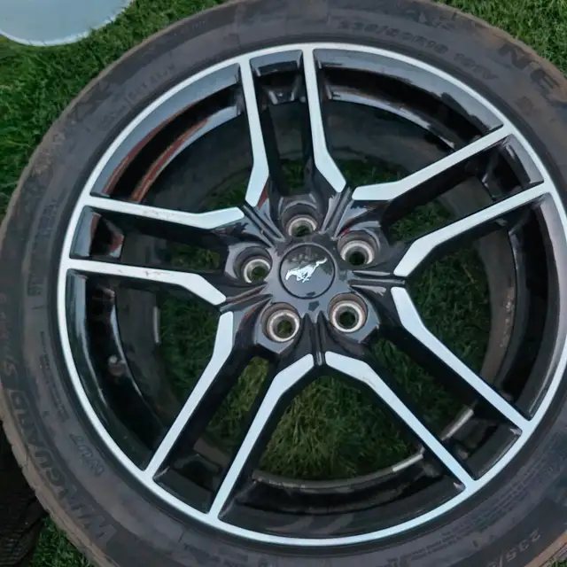 235/50/18 Nexne winter tires with Ford Mustand OEM rims 5x114.3 in Tires & Rims in Markham / York Region - Image 3