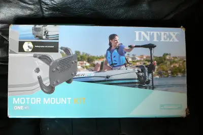 one, New still in the box Tobin Canyon PRO, Inflatable Boat / Raft, includes motor mount for trollin...